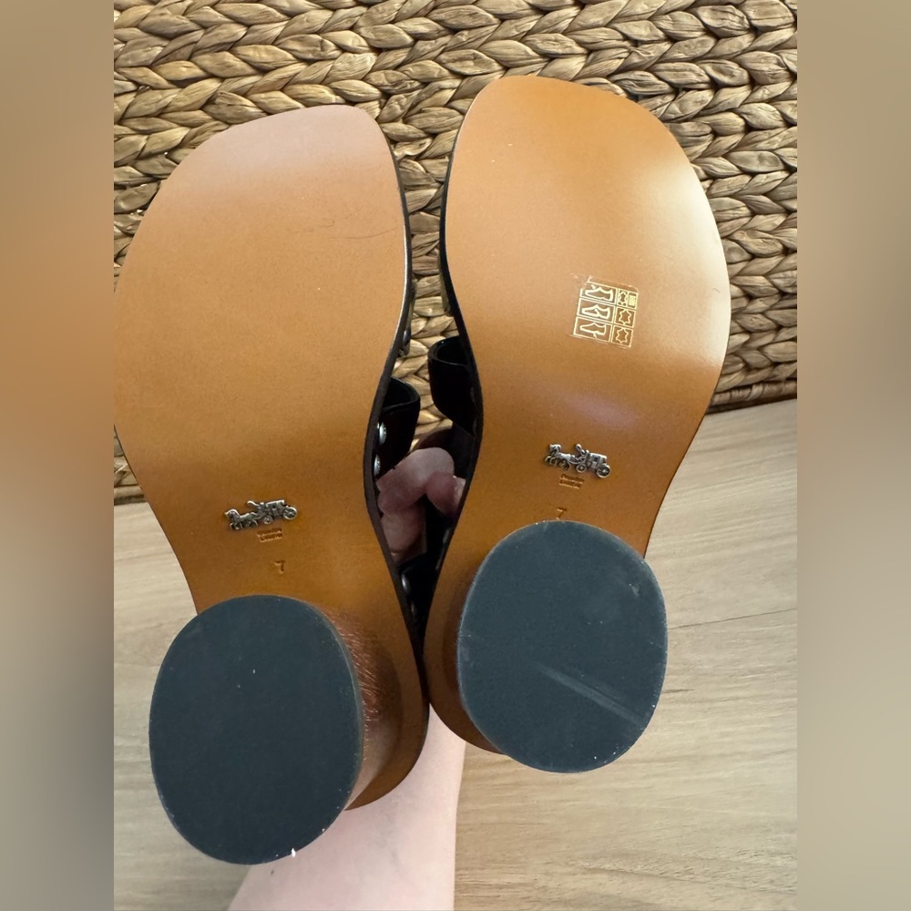 Coach Fisherman Clogs in Peacock Multi New in Box size 7 - Picture 13 of 14